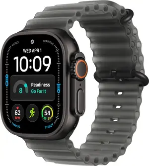 Apple Watch Ultra 4 (GPS + Cellular) 49mm Titanium Case - Natural, Black