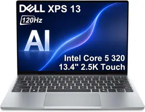 Dell XPS 13 DX13620 Laptop Intel Core 5 320, 8GB DDR5, 512GB SSD, Intel Integrated Graphics, 13.4" 2.5K 120Hz Touch Screen, Windows 11 Home, Sky Color 