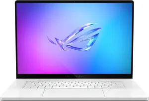 Asus ROG Zephyrus G16 GU605CX Gaming Laptop Intel Core Ultra 9 285H, 64GB DDR5, 1TB SSD, NVIDIA RTX 5090 24GB Graphics, 16" 2.5K WQXGA OLED 240Hz, DOS, Platinum White