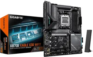 Gigabyte X870E Eagle X3D WiFi 7 AMD AM5 ATX Motherboard
