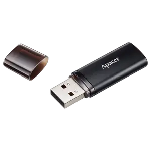 Apacer AH25B 32GB Metallic USB Flash Drive, AP32GAH25BB-1