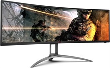 AOC AG493UCX2 49" Frameless Curved Gaming LED Monitor
