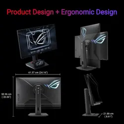 ASUS ROG Strix XG27ACMG 27" QHD 270Hz Fast IPS Gaming Monitor