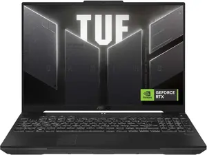 ASUS TUF F16 FX607VJB Gaming Laptop Intel Core 5 210H, 8GB DDR5, 512GB SSD, NVIDIA RTX 3050 6GB, 16" Full HD+ 144Hz IPS, DOS, Gray