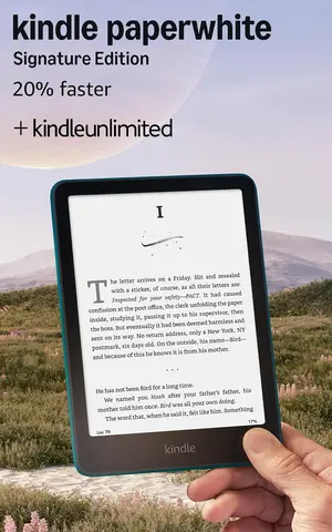 Amazon Kindle Paperwhite Signature Edition 12th Gen 32GB Metallic Jade