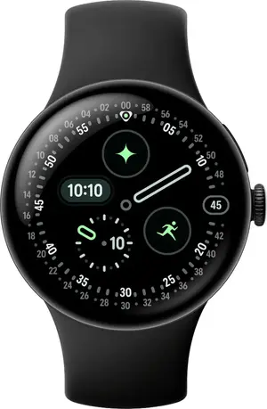 Google Pixel Watch 4 (41mm) - Wi-Fi - Matte Black Case
