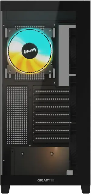 Gigabyte C500 Panoramic Stealth Black Mid Tower PC Gaming Case