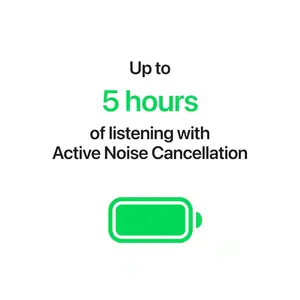 Apple AirPods 5 Wireless Earbuds, Active Noise Cancellation with Wireless Charging Case White