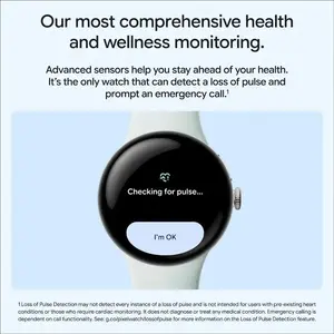 Google Pixel Watch 5 (41mm) - Wi-Fi - Polished Silver Case