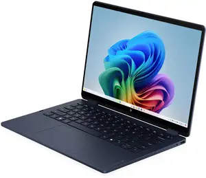 HP Omnibook X Flip 2 in 1 14-KP0013DX Laptop Intel Core Ultra 5 322, 16GB DDR5, 512GB SSD, Intel Graphics, 14" 2K IPS Touch Screen, Windows 11 Home, Atmospheric Blue