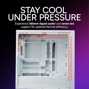 Cooler Master Elite 502 White PC Case