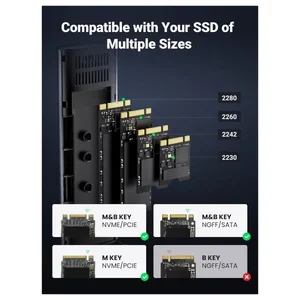 UGREEN 90264 NVMe And SATA M.2 SSD Enclosure