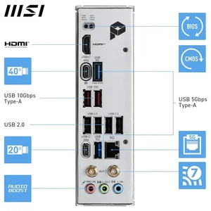 MSI Pro X870E-P Wi-Fi 7 ATX Motherboard 