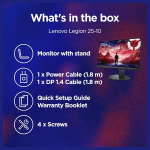 Lenovo Legion 25-10 24.5 Inch FHD IPS Gaming Monitor