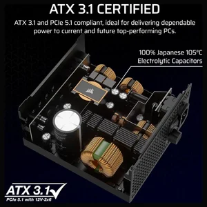 Corsair RM850x 850W 80 Plus Gold Fully Modular ATX Power Supply