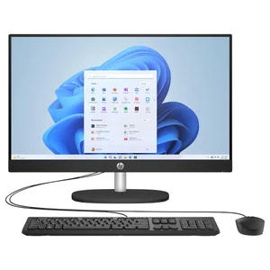 HP All-in-One CR0308NH PC, Intel Core i5-1334U, 8GB DDR4, 512GB SSD, Intel Iris Xe Graphics, 23.8" FHD IPS Display, DOS, Black