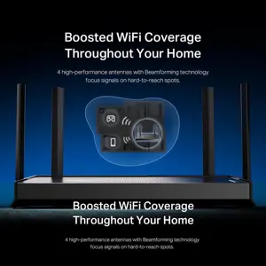 TP-Link Archer BE230 BE3600 Dual‑Band Wi‑Fi 7 Router