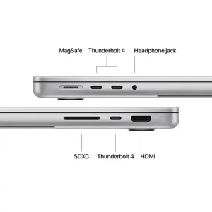 Apple MacBook Pro 16 MGE64 Apple M5 Pro 18 Core CPU, 20 Core GPU, 48GB Memory, 1TB SSD, 16" Liquid Retina XDR, macOS, Silver