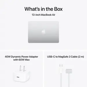 Apple MacBook Air 13 MDH74 Apple M5 Chip, 10 core CPU & 8 core GPU, 16GB Memory, 512GB SSD, 13.6" Liquid Retina Display, macOS, Silver