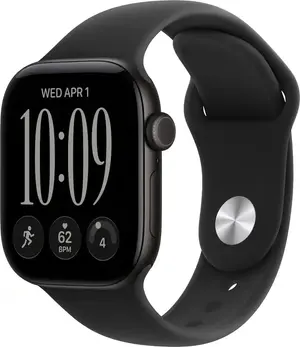 Apple Watch Series 12 (GPS) 42mm Aluminum Case with Sand Sport Band - Dark Bronze, Light Gold, Black, Space Gray