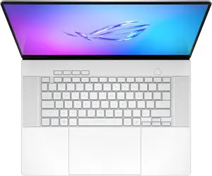Asus ROG Zephyrus G16 GU605CX Gaming Laptop Intel Core Ultra 9 285H, 64GB DDR5, 1TB SSD, NVIDIA RTX 5090 24GB Graphics, 16" 2.5K WQXGA OLED 240Hz, DOS, Platinum White