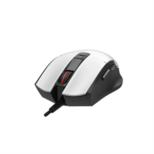 A4Tech Bloody ES8 ESPORTS Gaming Mouse - PixArt Optical Engine - 6000 CPI - Honeycomb Shell - 1000 Hz Report Rate - Dual-Injection Rubber Wheel - Stone Black/Panda White