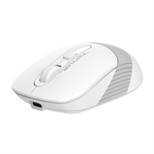 A4tech FB10CS Dual Mode Bluetooth / 2.4G Wireless Rechargeable Silent Click Mouse Grayish White