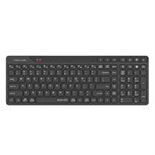 A4Tech Fstyler FBK27C AS Bluetooth & 2.4G Rechargeable Wireless Keyboard - Black/White