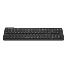A4Tech Fstyler FBK27C AS Bluetooth & 2.4G Rechargeable Wireless Keyboard - Black/White