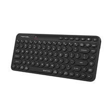 A4Tech Fstyler FBK36C AS Bluetooth & 2.4G Rechargeable Keyboard - Quiet Key Keyboard - Anti-Sleep Setting Mode - USB Type-C Rechargeable