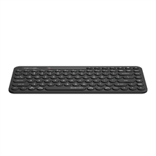 A4Tech Fstyler FBK36C AS Bluetooth & 2.4G Rechargeable Keyboard - Quiet Key Keyboard - Anti-Sleep Setting Mode - USB Type-C Rechargeable