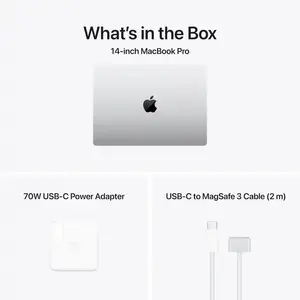 Apple Macbook Pro 14" MGDN4 Apple M5 Pro Chip, 15 core CPU & 16 core GPU, 24GB Memory, 1TB SSD, 14.2" Liquid Retina XDR display, mac OS, Silver
