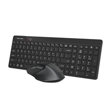 A4Tech Fstyler FG2400 Air2 2.4G Wireless Power-Saving QuietKey Keyboard & Silent Click Mouse Combo Set