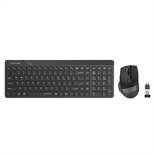 A4Tech Fstyler FG2400 Air2 2.4G Wireless Power-Saving QuietKey Keyboard & Silent Click Mouse Combo Set