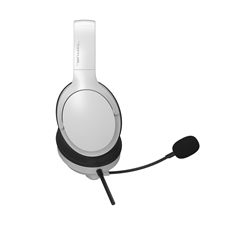 A4Tech Fstyler FH280U Conference Over-Ear Foldable Headphone - DSP Stereo Sound - Noise Cancelling - Soft Leather Ear Pads - USB - White