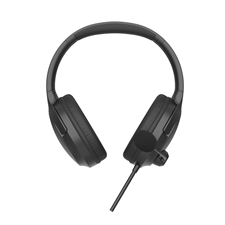 A4Tech Fstyler FH280U Conference Over-Ear Foldable Headphone - DSP Stereo Sound - Noise Cancelling - Soft Leather Ear Pads - USB - Black
