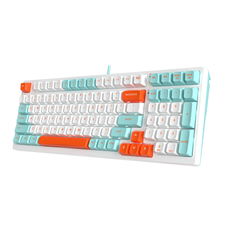 A4Tech Fstyler FS300 Hot-Swappable Mechanical Keyboard -  Panda Rock Climbing/Panda Snorkeling