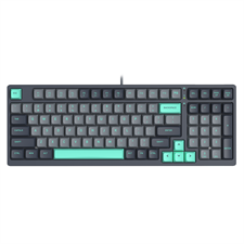 A4Tech Fstyler FS300 Hot-Swappable Mechanical Keyboard -  Panda Rock Climbing/Panda Snorkeling
