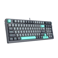 A4Tech Fstyler FS300 Hot-Swappable Mechanical Keyboard -  Panda Rock Climbing/Panda Snorkeling