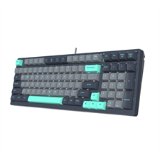 A4Tech Fstyler FS300 Hot-Swappable Mechanical Keyboard -  Panda Rock Climbing/Panda Snorkeling