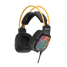 A4Tech Bloody G565 Virtual 7.1 Surround Sound RGB USB Gaming Headphone - Energy Black - Compatible with PC, Laptop, PS4, PS5