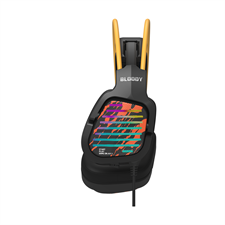 A4Tech Bloody G565 Virtual 7.1 Surround Sound RGB USB Gaming Headphone - Energy Black - Compatible with PC, Laptop, PS4, PS5