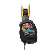 A4Tech Bloody G565 Virtual 7.1 Surround Sound RGB USB Gaming Headphone - Energy Black - Compatible with PC, Laptop, PS4, PS5