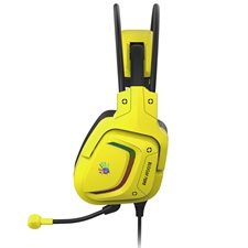 A4tech Bloody G575 Virtual 7.1 Surround Sound Gaming Headphone (Punk Yellow) CyberPunk Edition