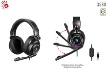 A4tech Bloody G580 Virtual 7.1 Surround Sound RGB Gaming Headphone