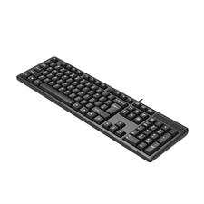 A4tech KK-3 Multimedia FN Keyboard- USB - Black