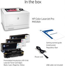 HP Color LaserJet Pro M454dn Printer