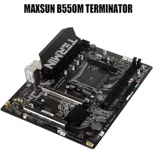 Maxsun MS-Terminator B550M AMD AM4 Micro ATX Motherboard