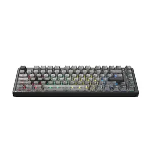 Bloody MS76 Magnetic Switch Gaming Keyboard - Bloody MS Magnetic Hall-Effect Switch - Stealth Quiet Typing - 4 WASD Gaming PBT Keycaps