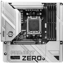 MSI B650M PROJECT ZERO Micro-ATX Motherboard